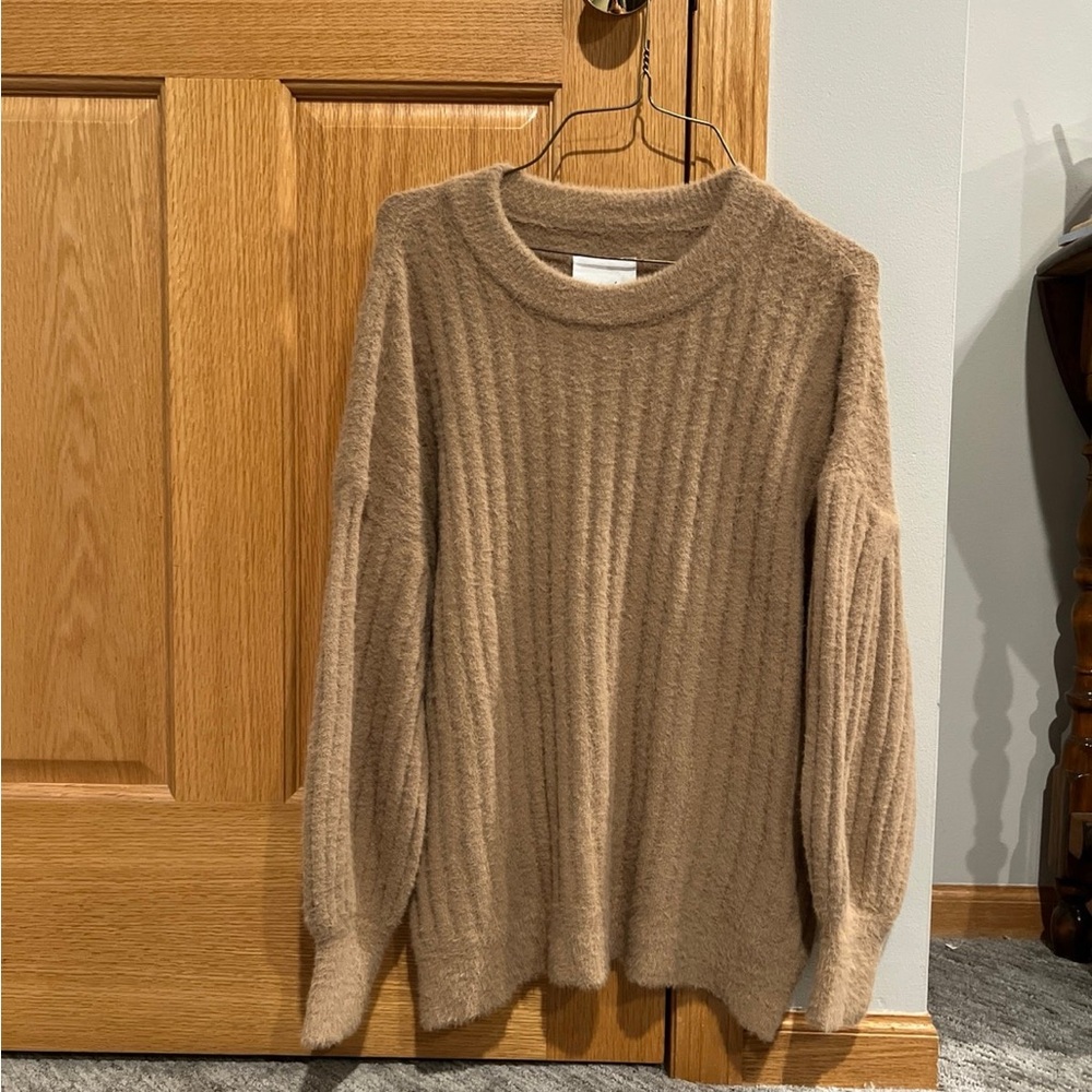 Aerie Oversized Tan Women’s Sweater size XS